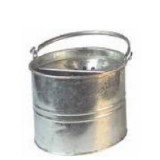 11/08 Galvanised Mop Bucket